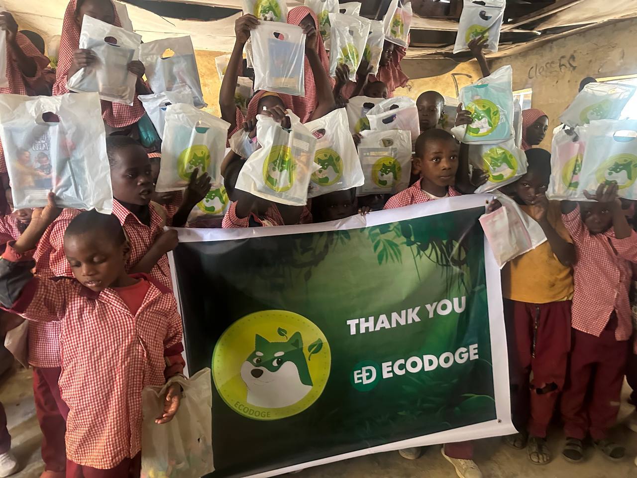 School donation drive — Nigeria